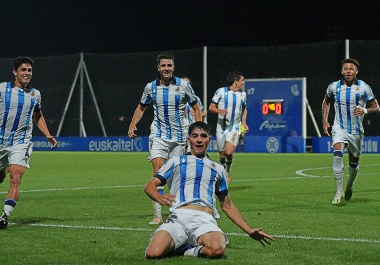 Otro testarazo de Jon Martín es suficiente para ganar al Barça B El